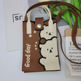 Korean Crossbody Single Shoulder Sling Phone Bag