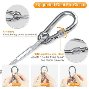 PVC Coated Stainless Steel Clothesline rope