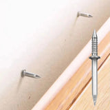 Double-Head Skirting Thread Seamless Nail