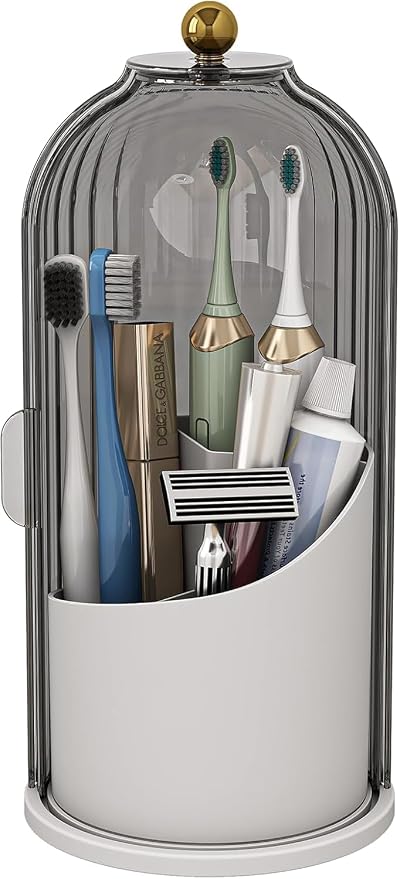 Dustproof Sliding Toothbrush Holder