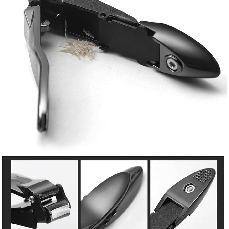 Anti Splash Nail Clipper With Nail Catcher