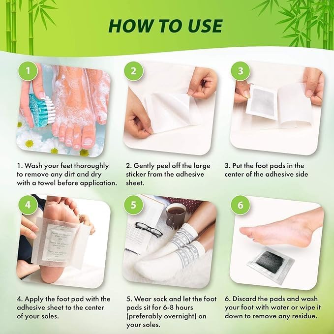 Relaxing Herbal Foot Pads