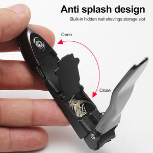 Anti Splash Nail Clipper With Nail Catcher