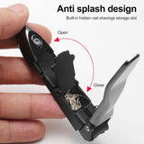 Anti Splash Nail Clipper With Nail Catcher