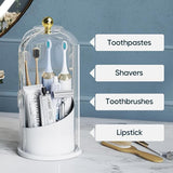 Dustproof Sliding Toothbrush Holder
