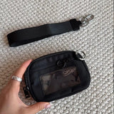 Waterproof Portable Card Bags Multi-pocket Stylish Design Keychain Wallet for Everyday Use