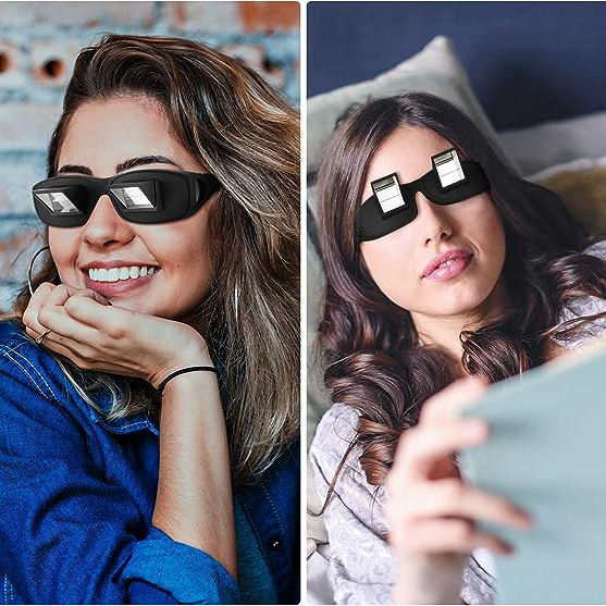 Lazy Periscope Horizontal Reading / TV Glasses
