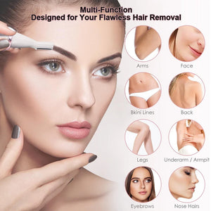 4 in 1 Lady Shaver Epilator Body Hair Trimmer