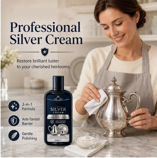 Anti-Tarnish Silver Polish Cream