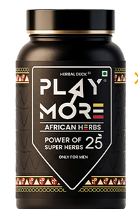 Play More African Herbals supplement for Men