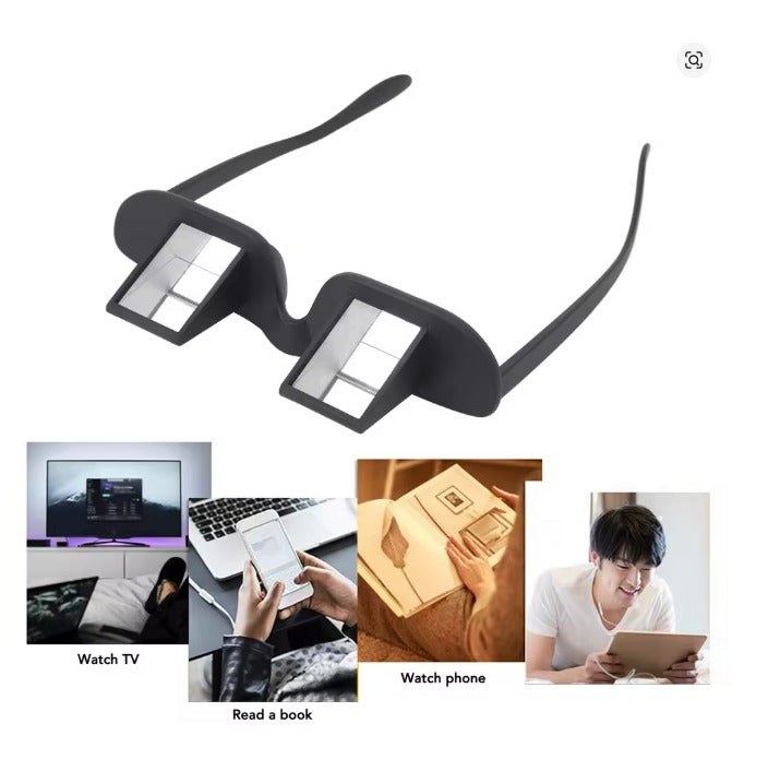 Lazy Periscope Horizontal Reading / TV Glasses