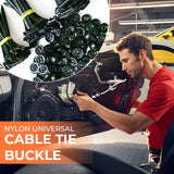 NYLON UNIVERSAL CABLE TIE BUCKLE
