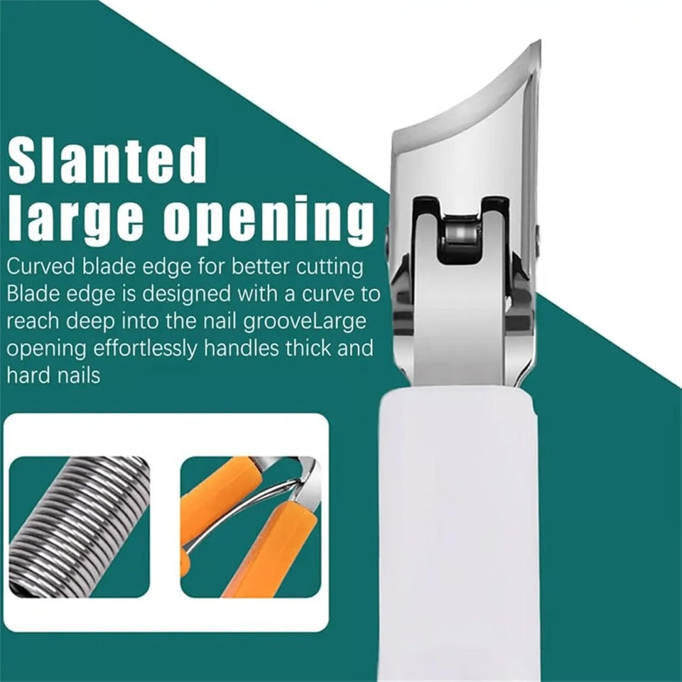Ultra Sharp Anti-Splash Stainless Steel Nail Clippers for men and women