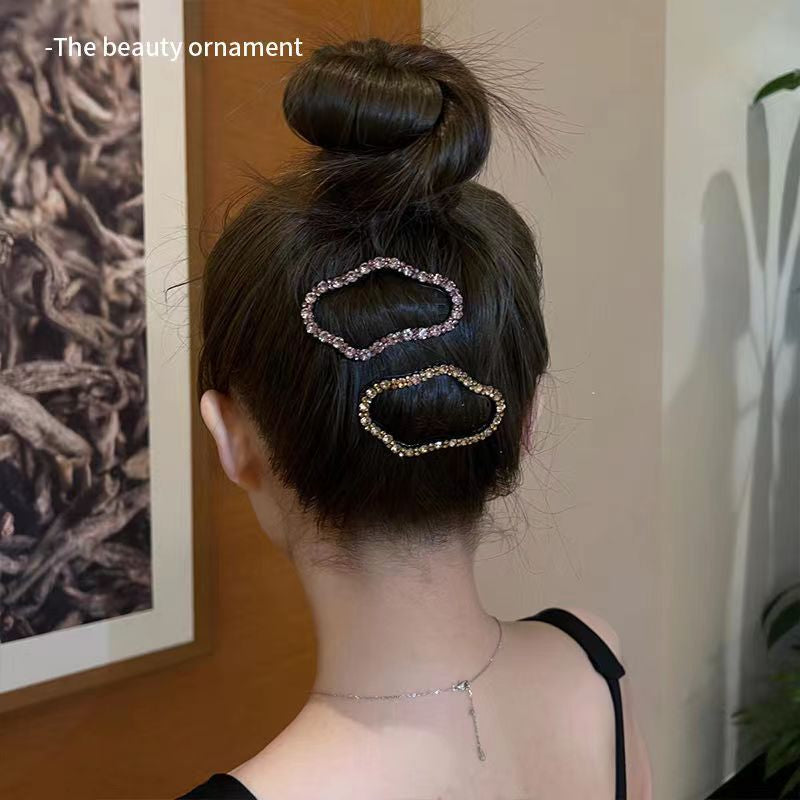 Women Metal Alloy Cloud Hair Clips
