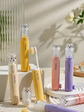 Cute 2-in-1 Foldable Travel Toothbrush