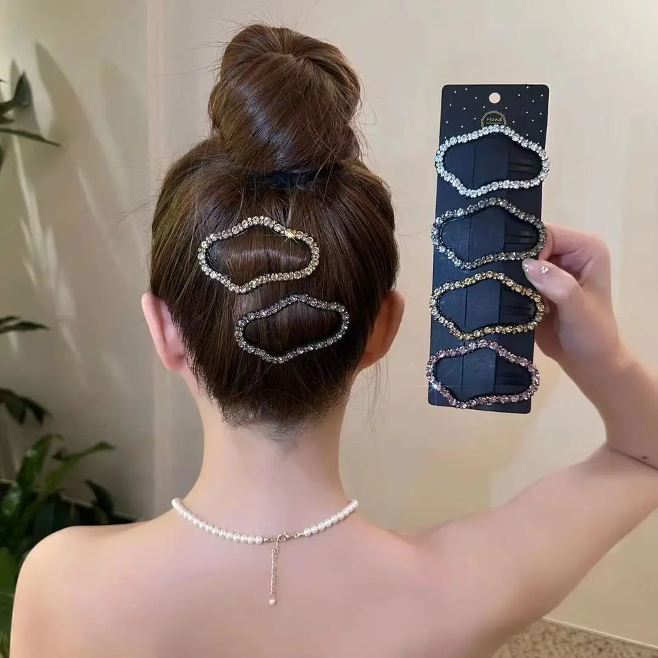 Women Metal Alloy Cloud Hair Clips
