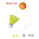 Self Practice Badminton Set One Router Three Shuttles